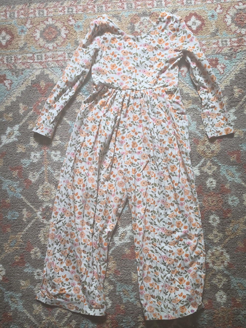 cheeky plum White Top with Pink Label Accent Romper Size 6y